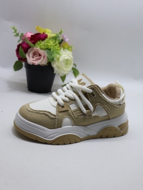 Buty sportowe damskie na płaskim (37-40) 9106 KHAKI
