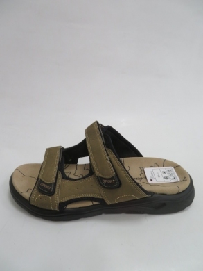 Klapki Męskie (40-46) 9205 KHAKI