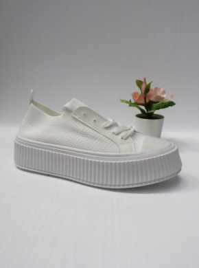 Trampki damskie na koturnie (36-41) 8892-SP WHITE
