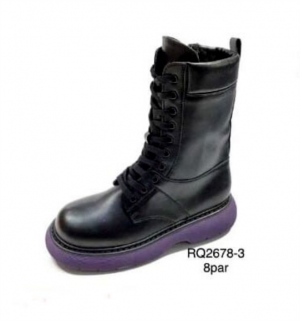 Botki damskie na płaskim (36-41) RQ2678-3
