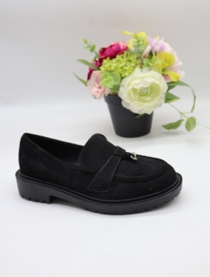 Mokasyny damskie na płaskim (36-41) CL-026 BLACK
