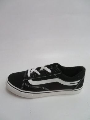 Trampki damskie na płaskim (36-41) WQ806 BLACK