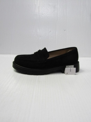 Mokasyny damskie na płaskim (36-42) 2115-2 BLACK