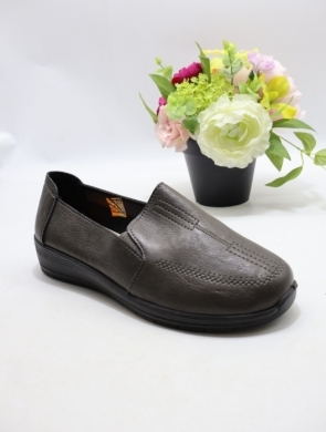 Półbuty damskie na płaskim (39-43) DTA1-1 GREY