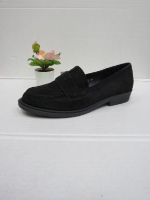Mokasyny damskie na płaskim (36-41) HX07 BLACK
