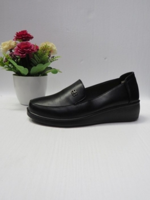 Półbuty damskie na koturnie (36-41) 6035-1 BLACK