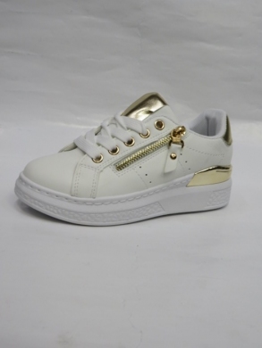 Buty sportowe dziewczęce (30-35) 898-3B WHITE