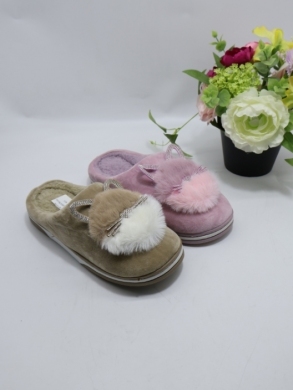 Kapcie damskie ocieplane (36-41) C26 MIX