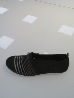 Tenisówki damskie na płaskim (36-41) CB613 BLACK