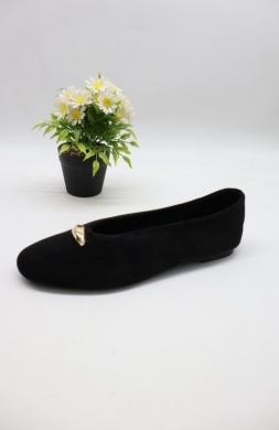 Baleriny damskie (36-41) 77-745 BLACK