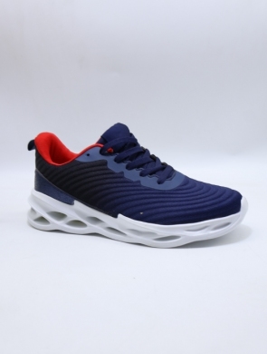 Buty sportowe męskie (41-46) SU2582 NAVY/RED