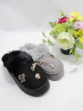 Kapcie damskie ocieplane (36-41) 51255 MIX
