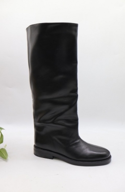 Kozaki damskie na płaskim (36-41) 5838 BLACK