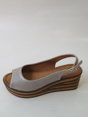 Sandały Damskie na koturnie (36-41) FL1041B TAUPE