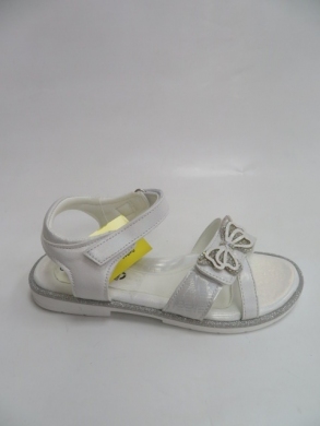 Sandały dziewczęce (31-36) D966 SILVER