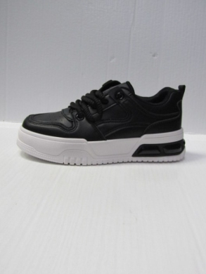 Buty sportowe damskie na płaskim (36-41) YSX158 BLACK