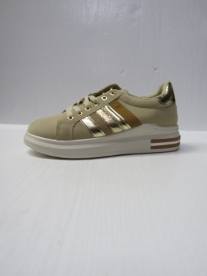 Buty sportowe damskie na płaskim (36-41) EV248 BEIGE