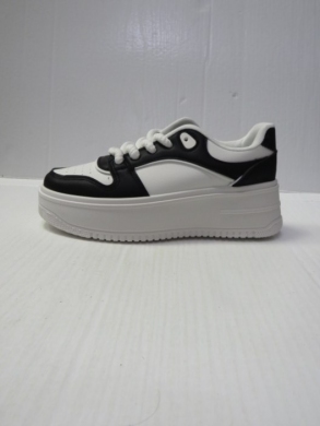 Buty sportowe damskie na koturnie (36-41) C2148 BLACK