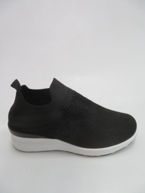 Sportowe Damskie na koturnie (36-41) AB39 BLACK