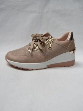 Buty sportowe damskie na koturnie (36-41) E016-4 PINK