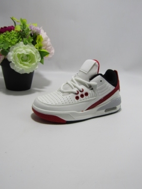 Buty sportowe damskie na płaskim (36-41) AD655 WH/RED