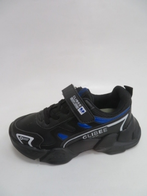 Buty sportowe chłopięce (32-37) E80 BLACK/ROIAN