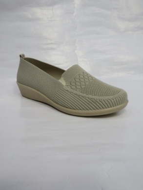 Mokasyny damskie na koturnie (39-43) DTB3-6 BEIGE