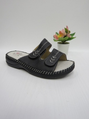Klapki damskie na płaskim (36-41) 005 BLACK