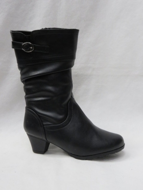 Kozaki damskie ocieplane na obcasie (36-41) LK-A03
