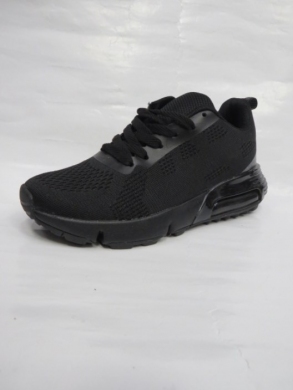 Buty sportowe damskie na płaskim (36-41) B298-1 BLACK