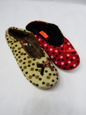 Kapcie damskie ocieplane (36-41) A-F426 MIX