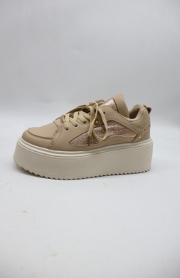Buty sportowe damskie na płaskim (36-41) 8929 KHAKI