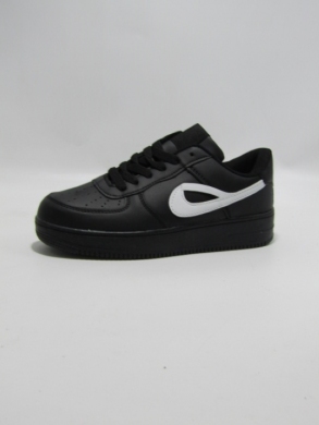 Buty sportowe damskie na płaskim (36-41) DN91 ALLBLACK/WH