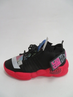 Sneakersy damskie niskie (36-41) LA69 BL/RED