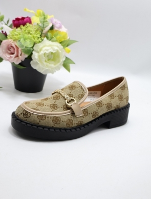 Mokasyny damskie na płaskim (36-41) MO-1 KHAKI
