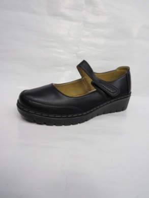 Półbuty damskie na płaskim (36-41) Y08 BLACK