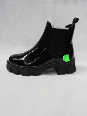 Botki damskie na płaskim (36-41) DE232M BLACK
