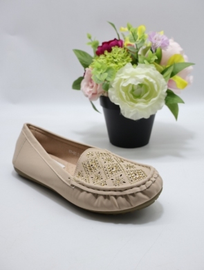 Mokasyny damskie na płaskim (36-40) TY-80 BEIGE