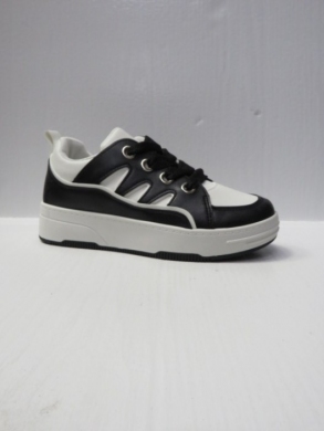 Buty sportowe damskie na płaskim (36-41) BL381 BLACK