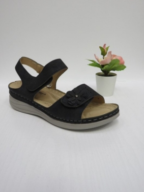 Sandały damskie na koturnie (36-41) HU509 BLACK