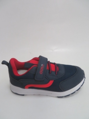 Buty sportowe chłopięce (27-32) F867 BLACK/RED