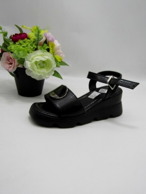 Sandały damskie na koturnie (36-41) TW23091 BLACK