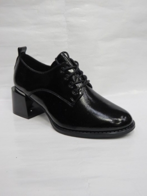 Półbuty damskie na płaskim (36-41) X20603-50 BLACK