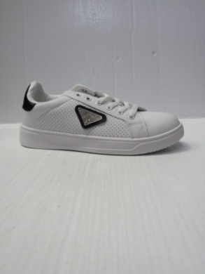 Buty sportowe damskie na płaskim (36-41) EV-313 WHITE/BLACK