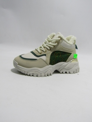 Buty sportowe damskie ocieplane (36-41) 9106 GREEN