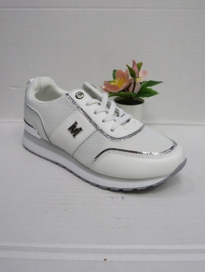 Buty sportowe damskie na płaskim (36-41) J-118 WHITE