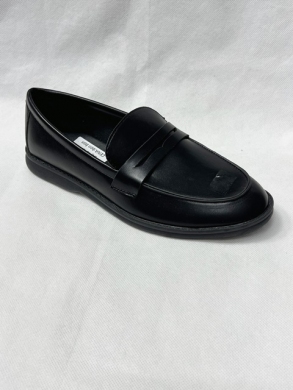 Mokasyny damskie na płaskim (36-41) 3240 BLACK