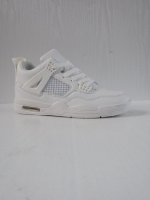 Buty sportowe młodzieżowe (36-41) D660-K ALL WHITE