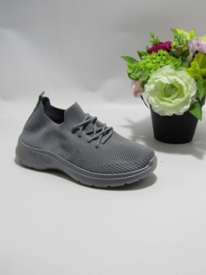 Buty sportowe damskie na płaskim (36-41) LW605 GREY