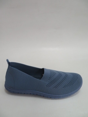 Tenisówki damskie na płaskim (36-41) HB-54 BLUE